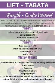 lift tabata strength and cardio