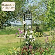 Harbor Gardens R352hg Garden Obelisk Black 96 High