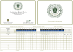 Hacienda Golf Club | Championship Golf Course Scorecard