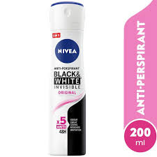 nivea deodorant spray black white