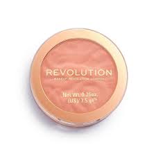 makeup revolution blusher reloaded peach bliss 7 5g