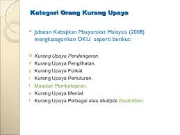 Mrngenai hak orang kurang upaya (united nations convention on the rights of persons with. Kaunseling Oku