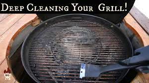 charcoal grill deep cleaning how to