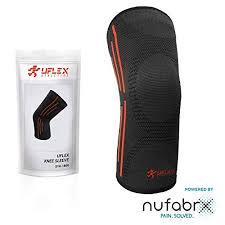 Uflex Athletics Capsaicin Medicated Knee Compression Sleeve For Pain Relief Hot Cold Muscle Cream Alternative Brace For Injury Recovery And Sports