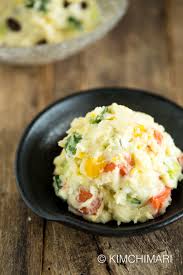 For all of you out there who don't love mayo — or really, for any of you. Best Korean Potato Salad Gamja Salad Kimchimari