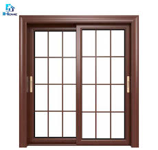 Double Leaf Glass Sliding Door With