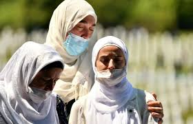 Srebrenica massacre, slaying of more than 7,000 bosniak (bosnian muslim) boys and men, perpetrated by bosnian serb forces in srebrenica, a town in eastern bosnia and herzegovina, in july 1995. Bosnia Muslims Mourn Their Dead 25 Years After Srebrenica Massacre