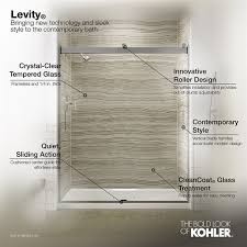 Kohler Levity 60 In 1 4 In Glass