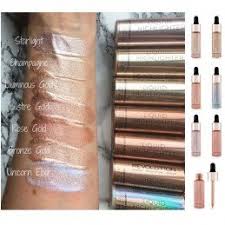 liquid highlighter bronze gold makeup