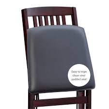 Back Dining Chair In Merlot