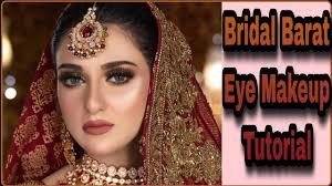 indian barat bridal eye makeup tutorial