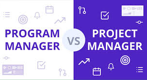 program manager vs project manager pm