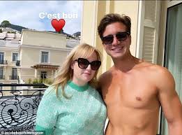 No matter what she's doing, be it a red carpet or a workout, the aussie star is always guaranteed to be up for a laugh. Rebel Wilson Poses With Shirtless Boyfriend Jacob Busch
