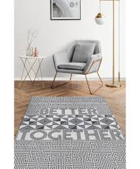 washable non slip decorative home rug