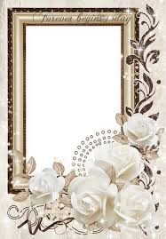 high quality wedding frame cliparts for