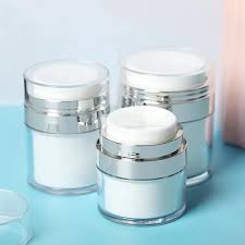 50g airless acrylic cream jar