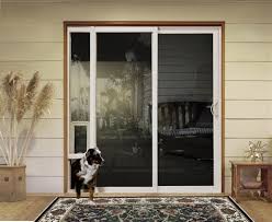 dog door vinyl sliding patio door