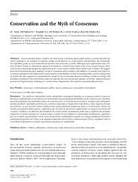 pdf conservation and the myth of consensus pdf conservation and the myth of consensus
