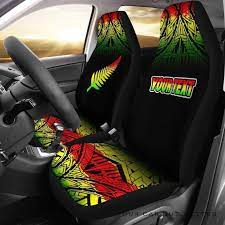 Car Seat Covers Custom Fog Reggae Style