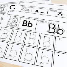 alphabet letter formation handwriting