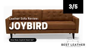 joybird leather sofa review is it good