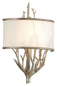2 light tree branch wall sconce wall