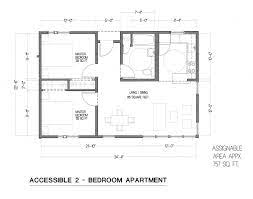 Aldea 2 Bedroom Floor Plan Ada Unit