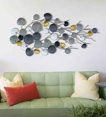 Iron Abstract Wall Art In Grey By