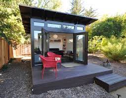 try a tiny yard office