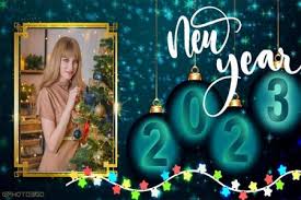 new year 2021 photo frame