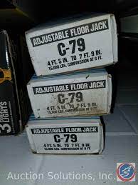 3 tapco adjule floor jacks model