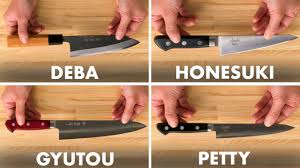 how to use every type of anese knife