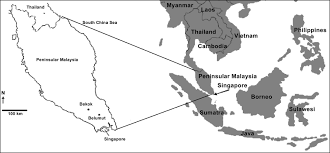 The main entry gates are the international airport of kuala lumpur in peninsular malaysia, kota kinabalu in sabah and kuching in sarawak. Map Of Southeast Asia Showing Peninsular Malaysia And The Locations Of Download Scientific Diagram