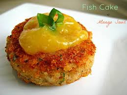 fish cakes with mango sour alica s