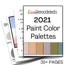 2021 Paint Colors Modern Farmhouse Boho