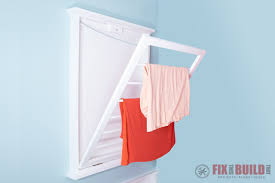 This is another quality wall mounted drying rack to consider for your laundry needs. Diy Clothes Drying Rack Fixthisbuildthat