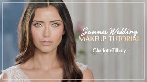 summer wedding makeup tutorial by
