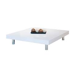White Lacquer Coffee Table Sh Mira