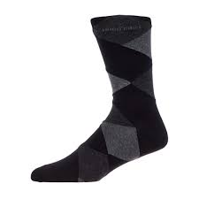 Socks 2 Pack Black Grey