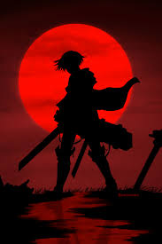 The red moon catapults them into a parallel dimension, one where a dangerous predator hunts them by moonlight. Levi Ackermann Red Moon Anime Anime Guys Attack On Titan