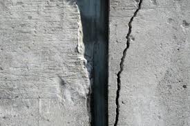 large holes in concrete cement floors
