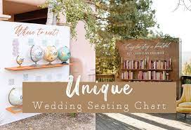 30 unique wedding seating chart ideas