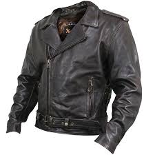 Xelement Xs 589 Classic Mens Brown Leather Jacket