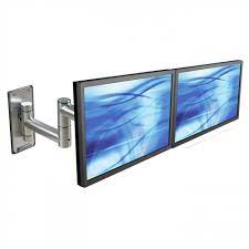 Pro Series Wall Mount Dual Monitor Arm