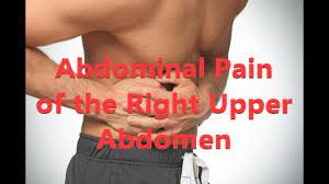 right upper abdominal pain symptoms