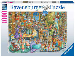 Puzzle kidz is now serious puzzles! Midnight At The Library Adult Puzzles Jigsaw Puzzles Products Midnight At The Library