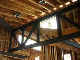 steel truss design for custom home