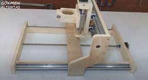 cnc machine scratch build wood frame