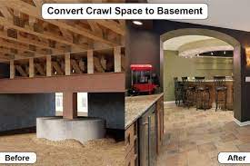 Converting Crawl Space To Basement