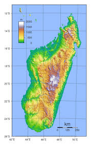 Madagascar, officially the republic of madagascar, and previously known as the malagasy republic, is an island country in the indian ocean,. Detailed Topographical Map Of Madagascar Madagascar Africa Mapsland Maps Of The World